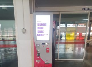 Nuevo pupitre de venta de billetes en Zaragoza