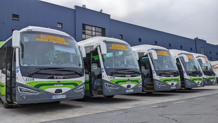 5 autobuses nuevos Bizkaibus